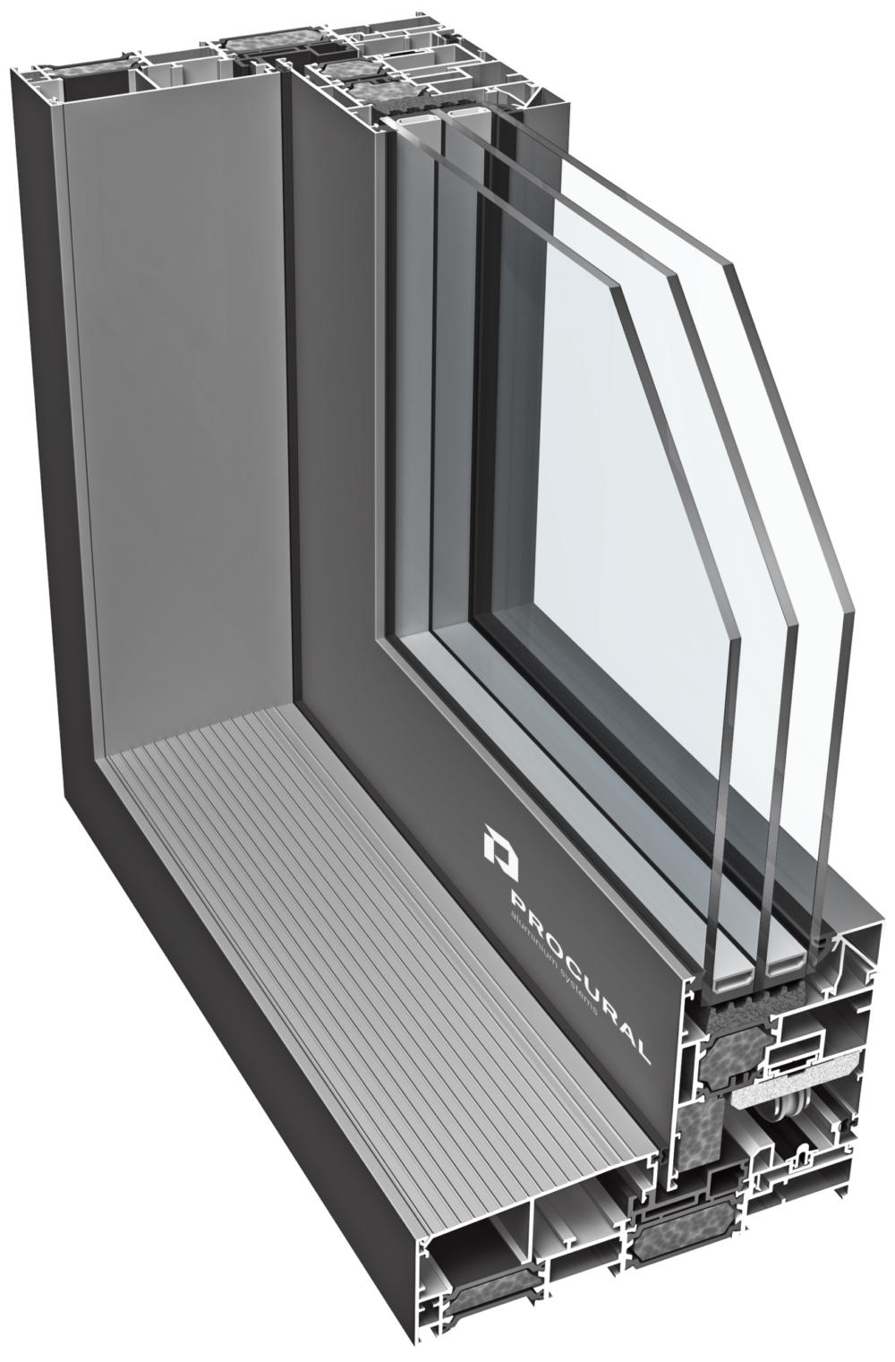 PROCURAL SL1700TT – drzwi: systemy przesuwne